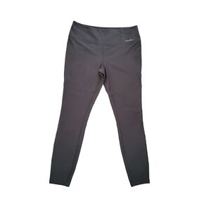 EDDIE BAUER Womens Performance Leggings Black - Size Large